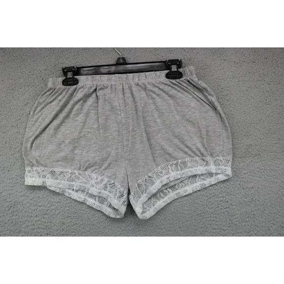 FLORA NIKROOZ Frances Knit Cami & Tap Shorts Pajama Set Ch Color Size Large - Picture 8 of 10